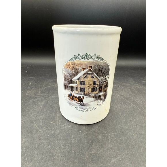 American Homestead Winter Currier & Ives 9-Piece Countertop Collection - Picture 9 of 9